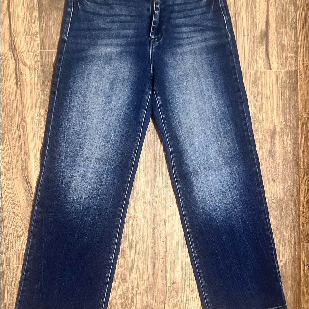 Women's Straight Leg Jeans -‎ Blue